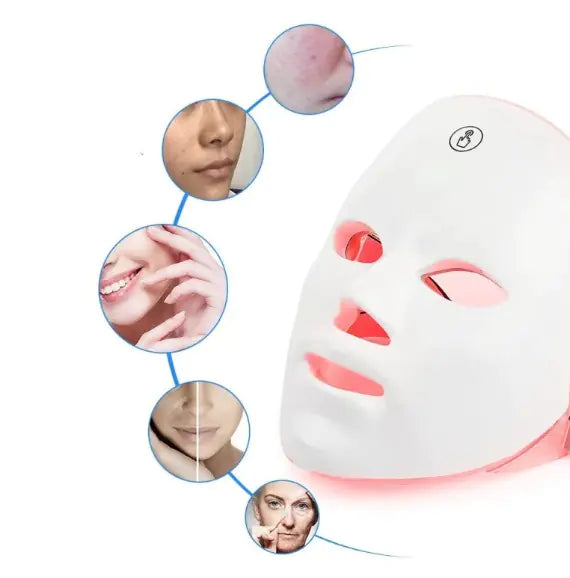 Wireless 7-Color LED Photon Face Mask