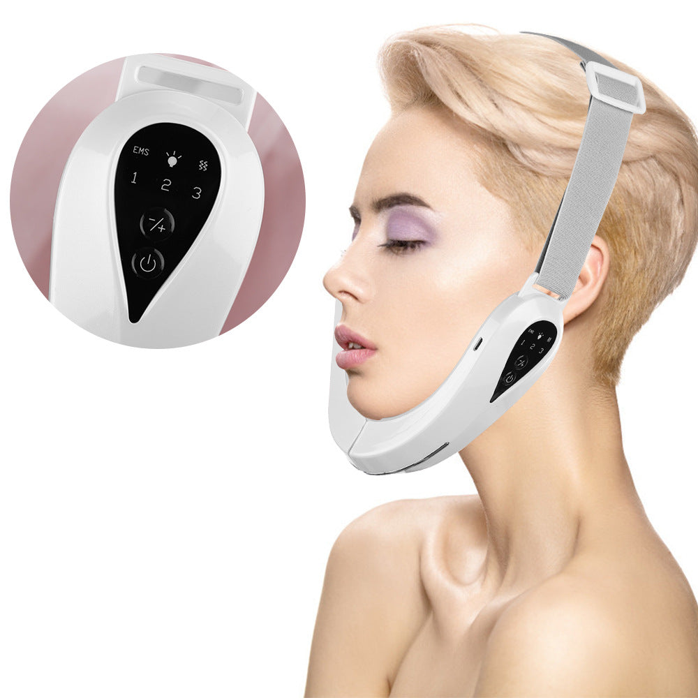 Cross-border Intelligent EMS Micro-current Face-lifting Instrument Lifting And Tightening Mask V-face Massager Face-lifting Beauty Instrument Source