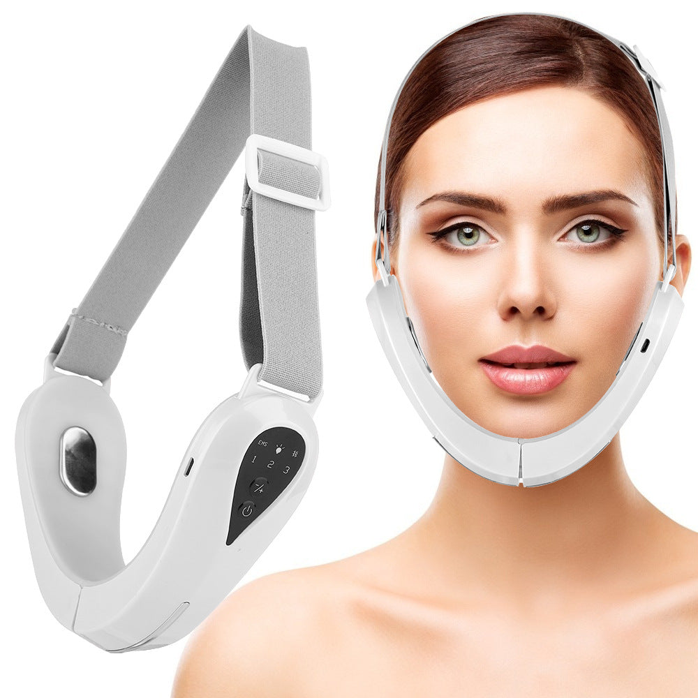 Cross-border Intelligent EMS Micro-current Face-lifting Instrument Lifting And Tightening Mask V-face Massager Face-lifting Beauty Instrument Source