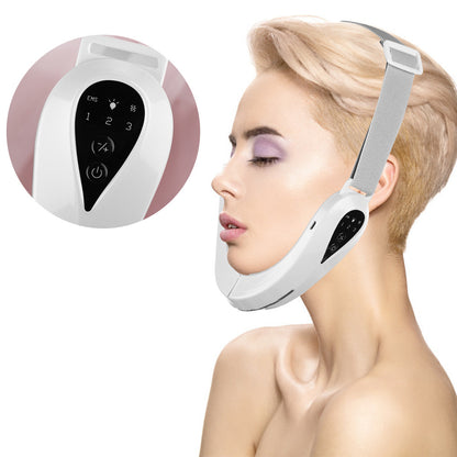 Cross-border Intelligent EMS Micro-current Face-lifting Instrument Lifting And Tightening Mask V-face Massager Face-lifting Beauty Instrument Source