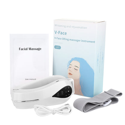 Cross-border Intelligent EMS Micro-current Face-lifting Instrument Lifting And Tightening Mask V-face Massager Face-lifting Beauty Instrument Source