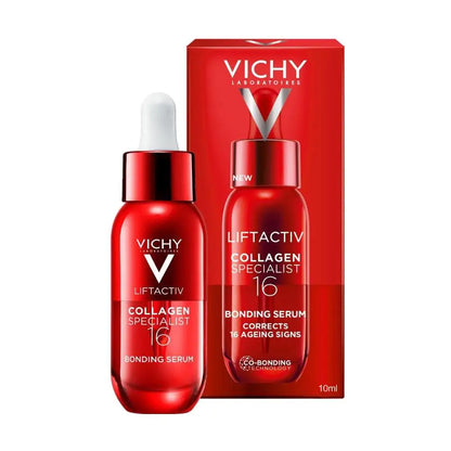 Vichy Collagen 16 Complex Essence 10ml Sample Moisturizing Firming Reducing Wrinkles Antioxidant Anti Wrinkle Skin Care
