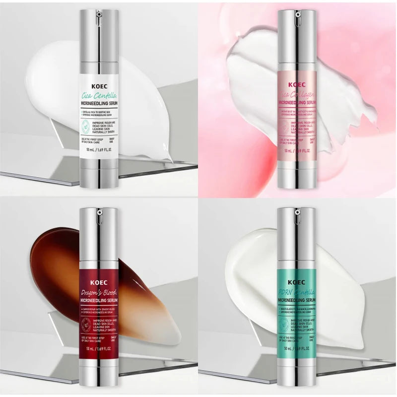 Spicule Microneedling Serum,Pore Exfoliation,Centella Asiatica Propolis Aloe Extract Moisturizing Booster,Korean Glass Skin Care