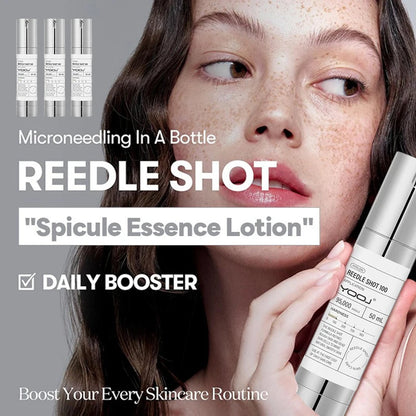 Spicule Microneedling Serum,Pore Exfoliation,Centella Asiatica Propolis Aloe Extract Moisturizing Booster,Korean Glass Skin Care