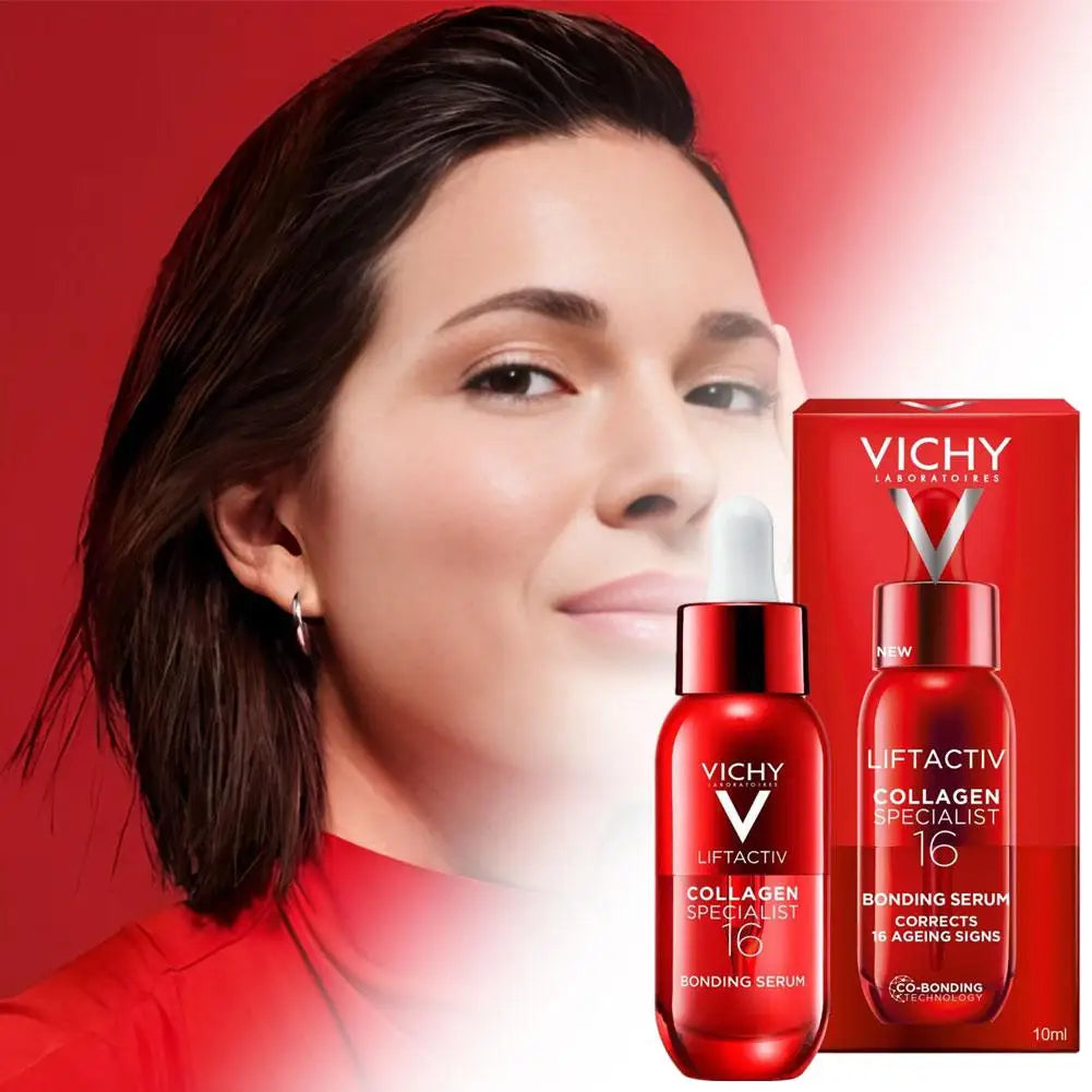Vichy Collagen 16 Complex Essence 10ml Sample Moisturizing Firming Reducing Wrinkles Antioxidant Anti Wrinkle Skin Care