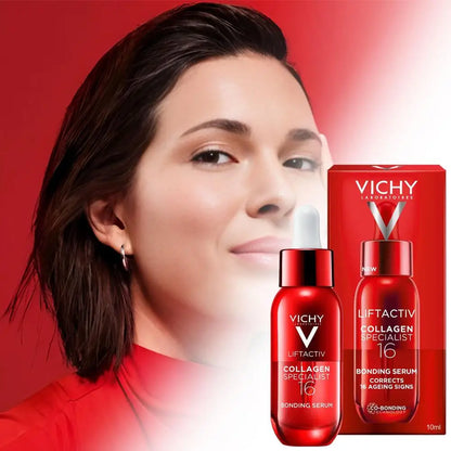 Vichy Collagen 16 Complex Essence 10ml Sample Moisturizing Firming Reducing Wrinkles Antioxidant Anti Wrinkle Skin Care