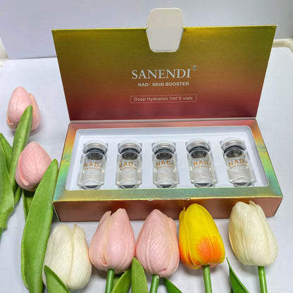 Newest NAD+ Serum For Facial Lifting NAD Plus PDRN Essence Dr.Pen Serum for Aging Dull Skin 5 Vials