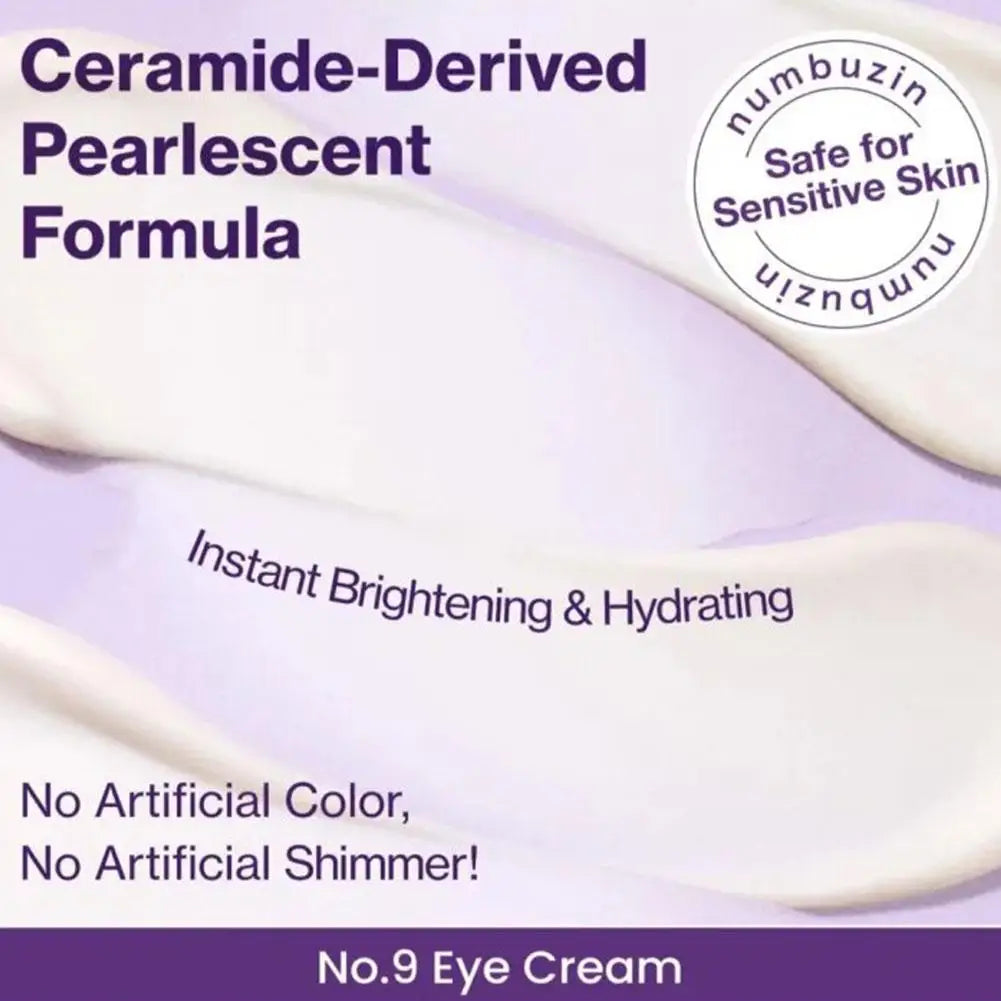 NO.9 EYE CREAM Numbuzin NAD+ Retinol Volumetox Eye Cream 50 Peptides No. 9+ NAD+ Bio Lifting Essence Original Brand Facial Care