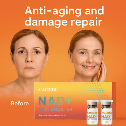 Newest NAD+ Serum For Facial Lifting NAD Plus PDRN Essence Dr.Pen Serum for Aging Dull Skin 5 Vials