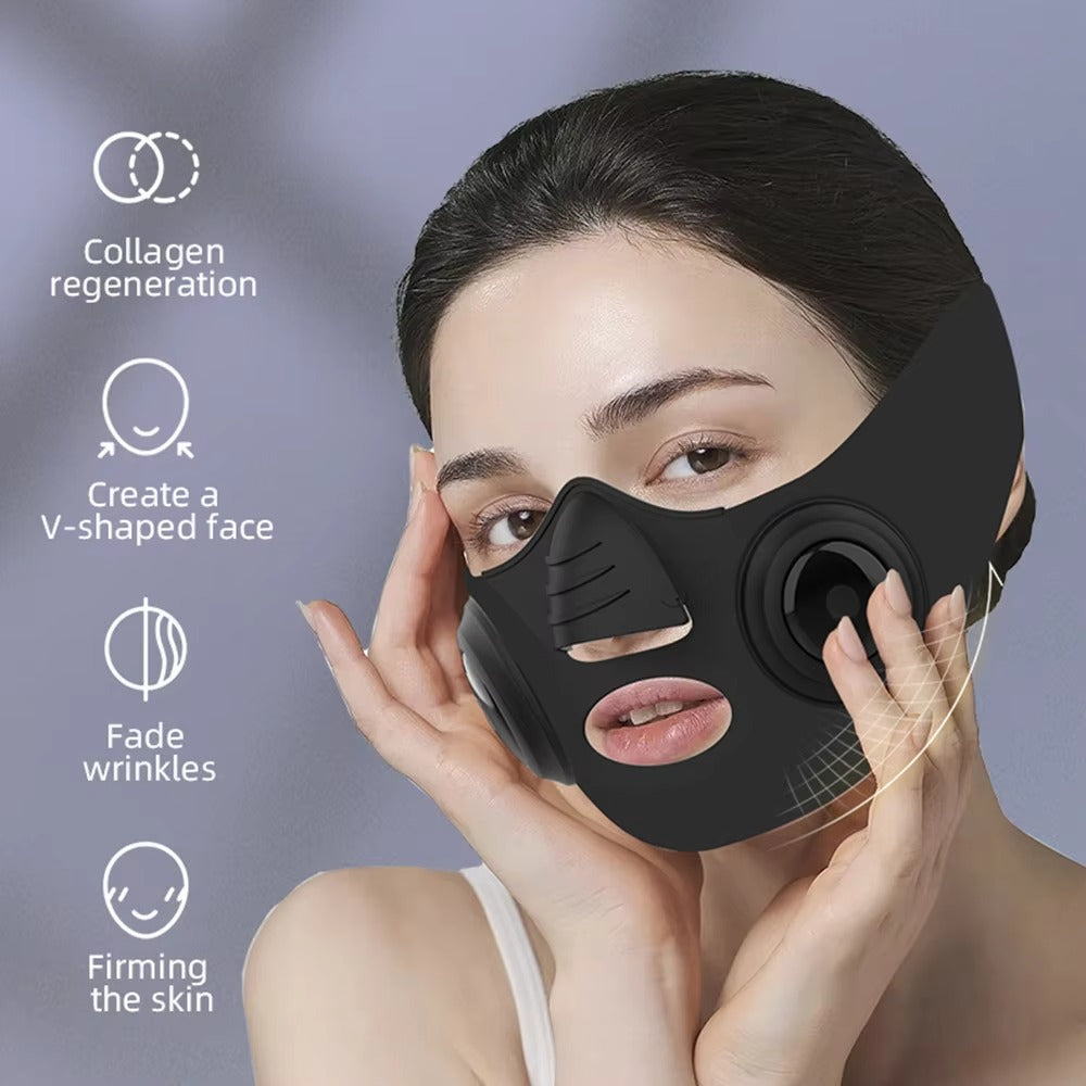 Wearable Facial Slimming Strap EMS Facial Massager